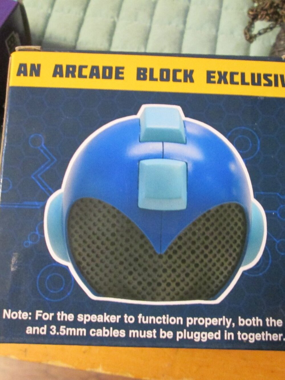 Capcam New in box Arcade block exclusive Megaman Speaker